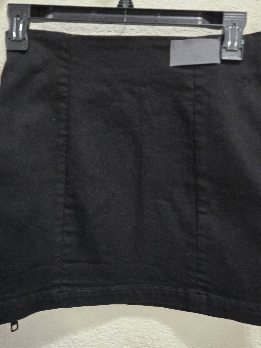 Carmar Los Angeles Black Mini A-Line Skirt